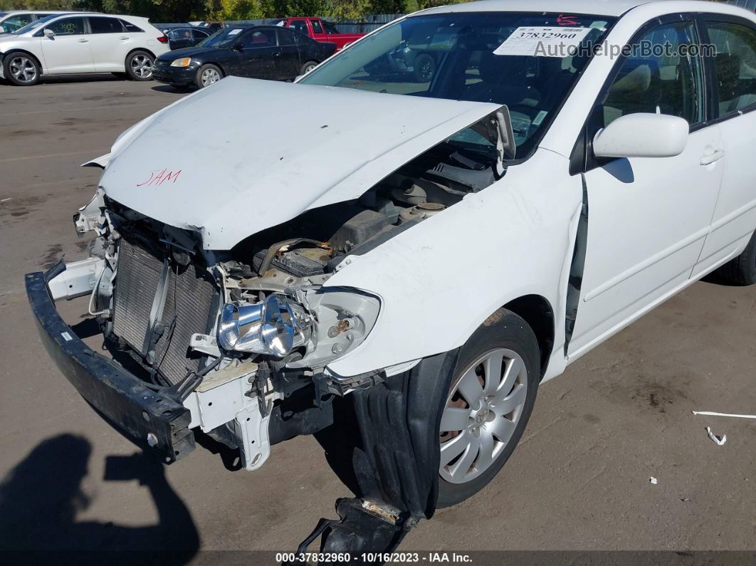 2003 Toyota Corolla Le Белый vin: 1NXBR32E53Z067145