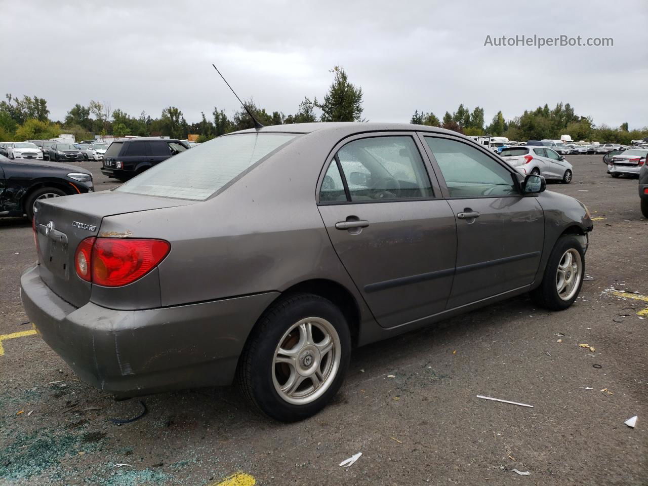 2003 Toyota Corolla Ce Серебряный vin: 1NXBR32E53Z133421