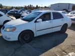 2003 Toyota Corolla Ce White vin: 1NXBR32E53Z172977