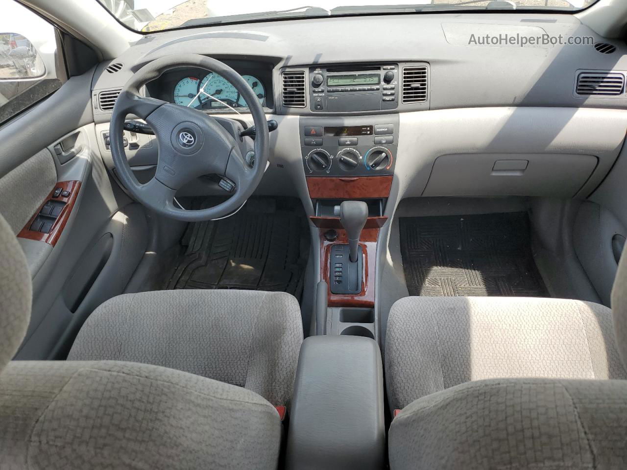 2003 Toyota Corolla Ce Серебряный vin: 1NXBR32E53Z174146