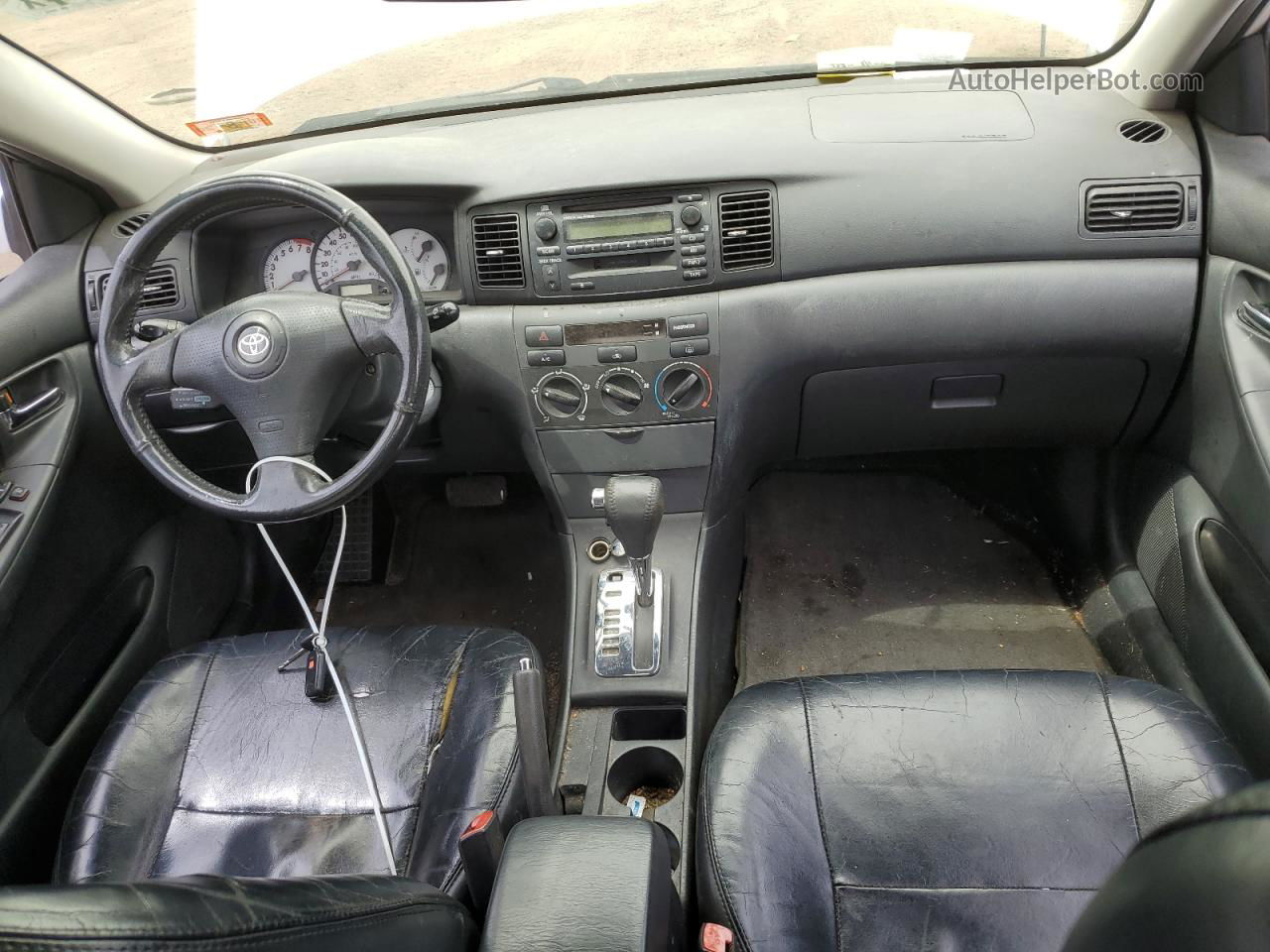 2004 Toyota Corolla Ce Белый vin: 1NXBR32E54Z193099