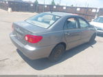 2004 Toyota Corolla Le Gray vin: 1NXBR32E54Z198853