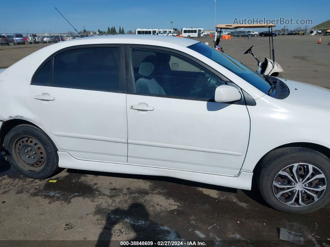 2004 Toyota Corolla S White vin: 1NXBR32E54Z199131