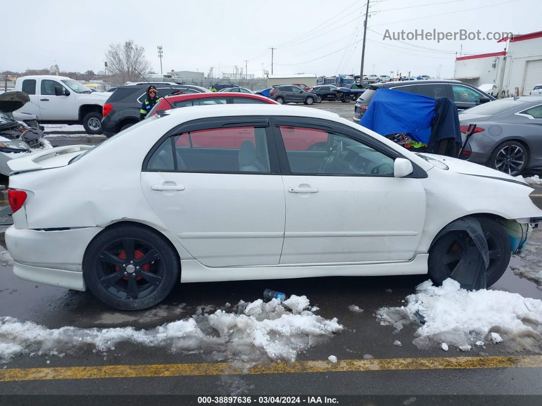 2004 Toyota Corolla Le Белый vin: 1NXBR32E54Z199209