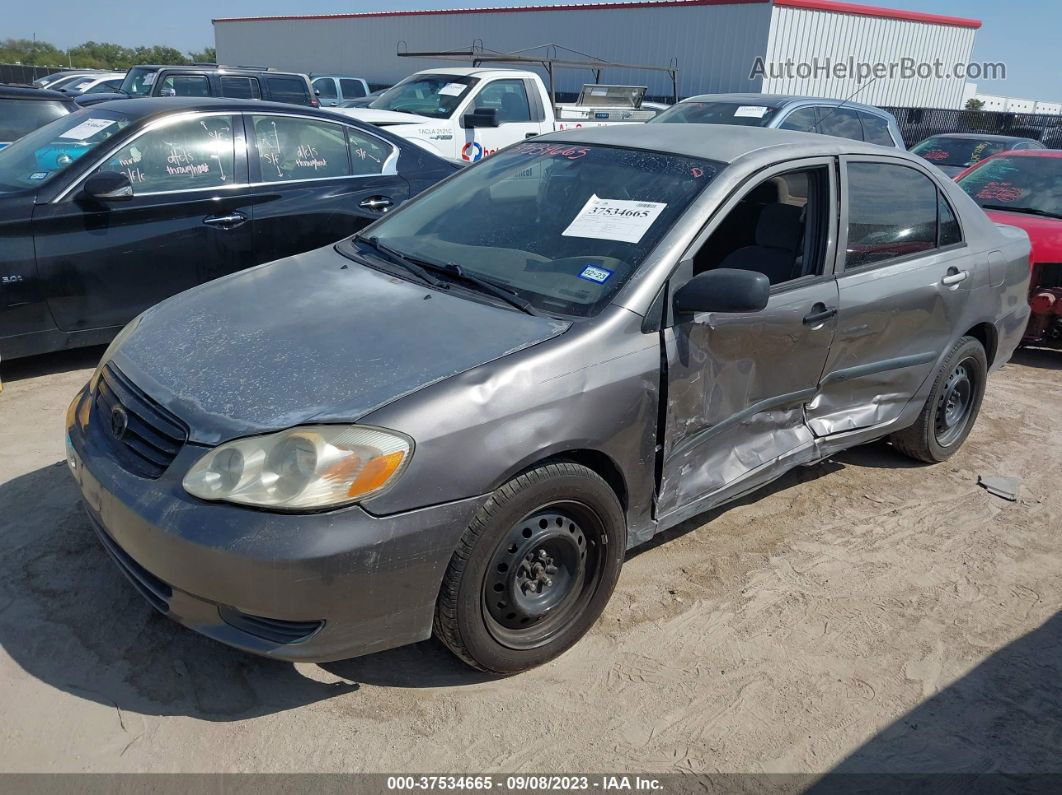 2004 Toyota Corolla Ce/s/le Gray vin: 1NXBR32E54Z201671