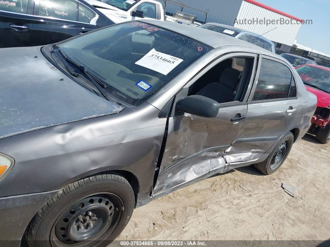 2004 Toyota Corolla Ce/s/le Gray vin: 1NXBR32E54Z201671