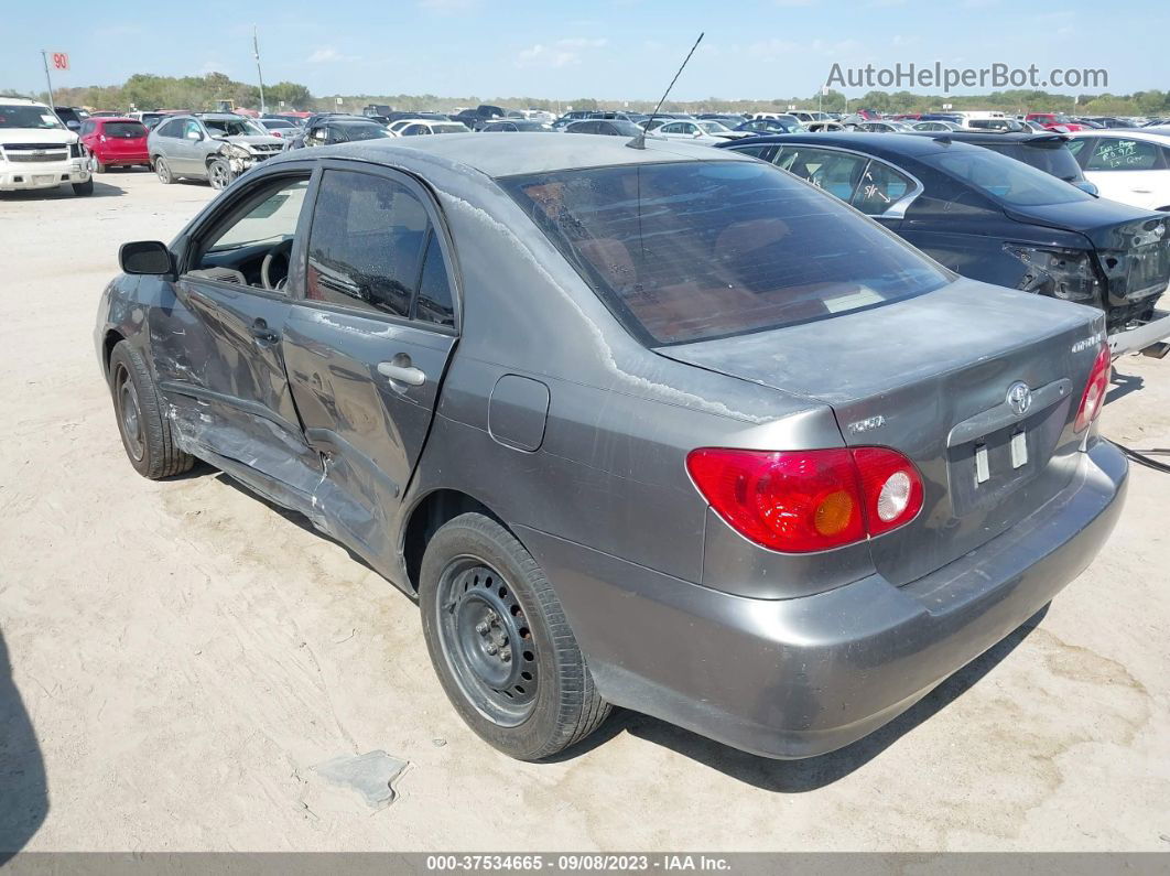 2004 Toyota Corolla Ce/s/le Gray vin: 1NXBR32E54Z201671