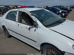 2004 Toyota Corolla Ce White vin: 1NXBR32E54Z213111