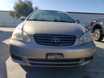 2004 Toyota Corolla Ce Beige vin: 1NXBR32E54Z219166