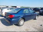 2004 Toyota Corolla Ce Blue vin: 1NXBR32E54Z232533