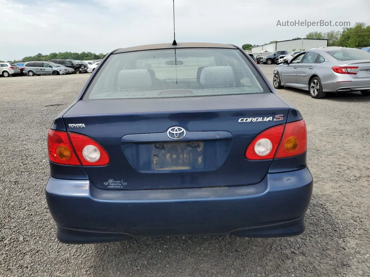 2004 Toyota Corolla Ce Blue vin: 1NXBR32E54Z263359