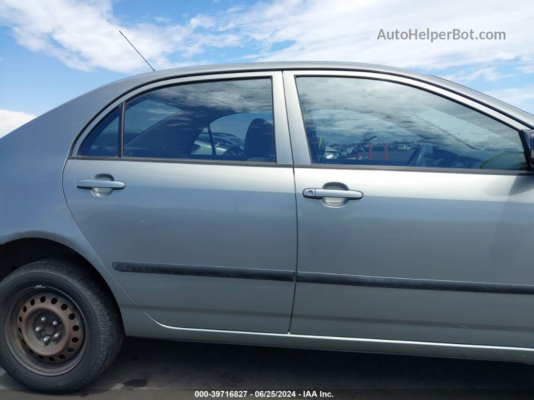 2004 Toyota Corolla Ce Gray vin: 1NXBR32E54Z269162