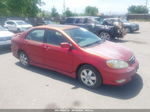 2004 Toyota Corolla S Burgundy vin: 1NXBR32E54Z282512