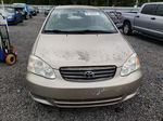 2004 Toyota Corolla Ce Beige vin: 1NXBR32E54Z286883