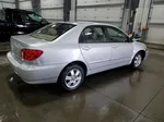 2004 Toyota Corolla Ce Silver vin: 1NXBR32E54Z322734