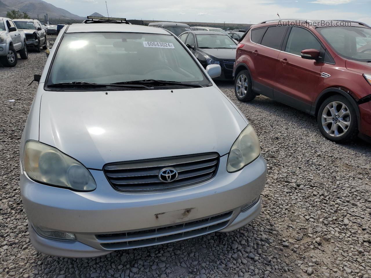 2004 Toyota Corolla Ce Серебряный vin: 1NXBR32E54Z334169