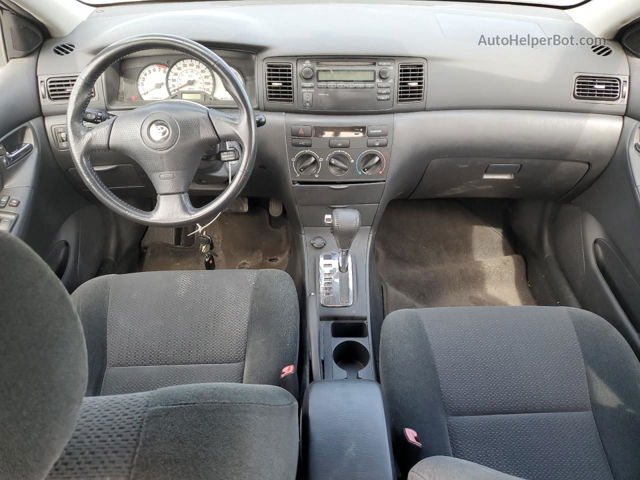 2004 Toyota Corolla Ce Серебряный vin: 1NXBR32E54Z334169