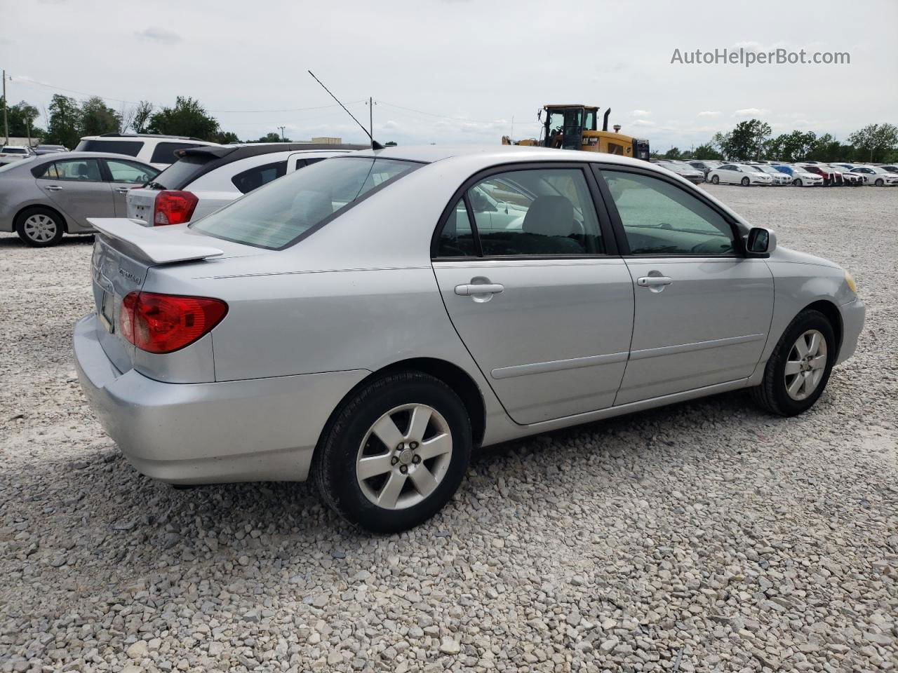 2005 Toyota Corolla Ce Silver vin: 1NXBR32E55Z389691