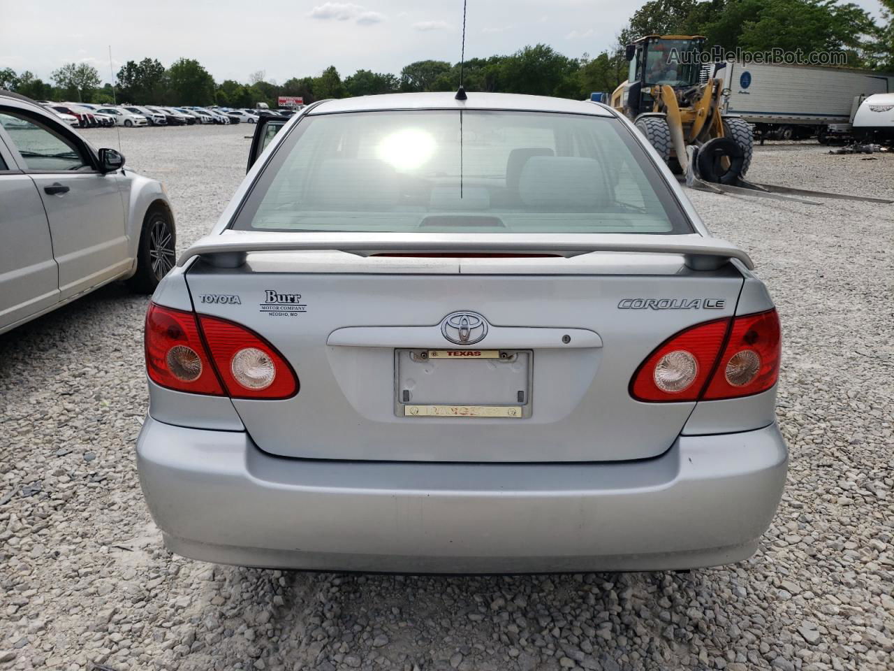 2005 Toyota Corolla Ce Silver vin: 1NXBR32E55Z389691