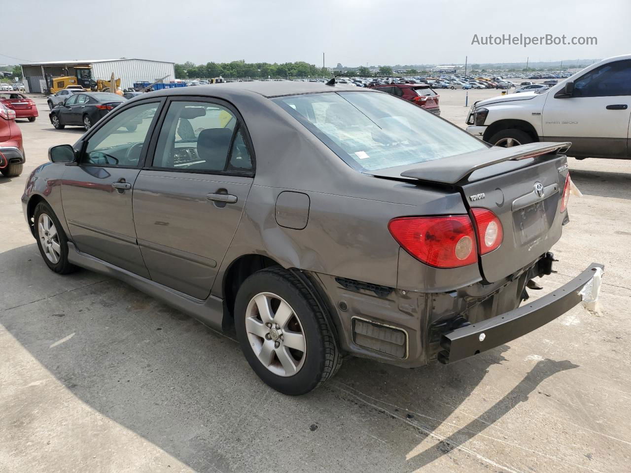 2005 Toyota Corolla Ce Серый vin: 1NXBR32E55Z449145