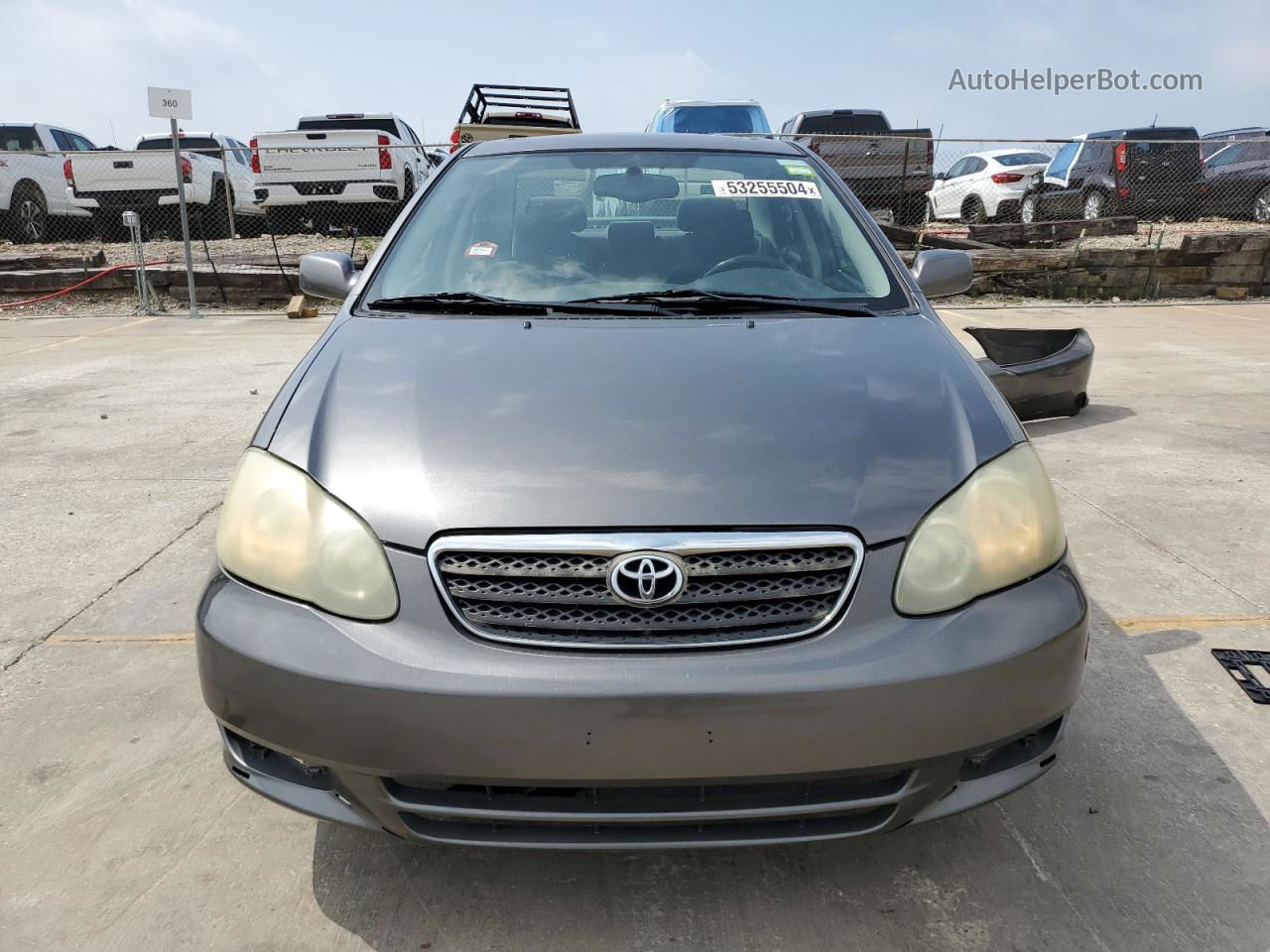 2005 Toyota Corolla Ce Серый vin: 1NXBR32E55Z449145