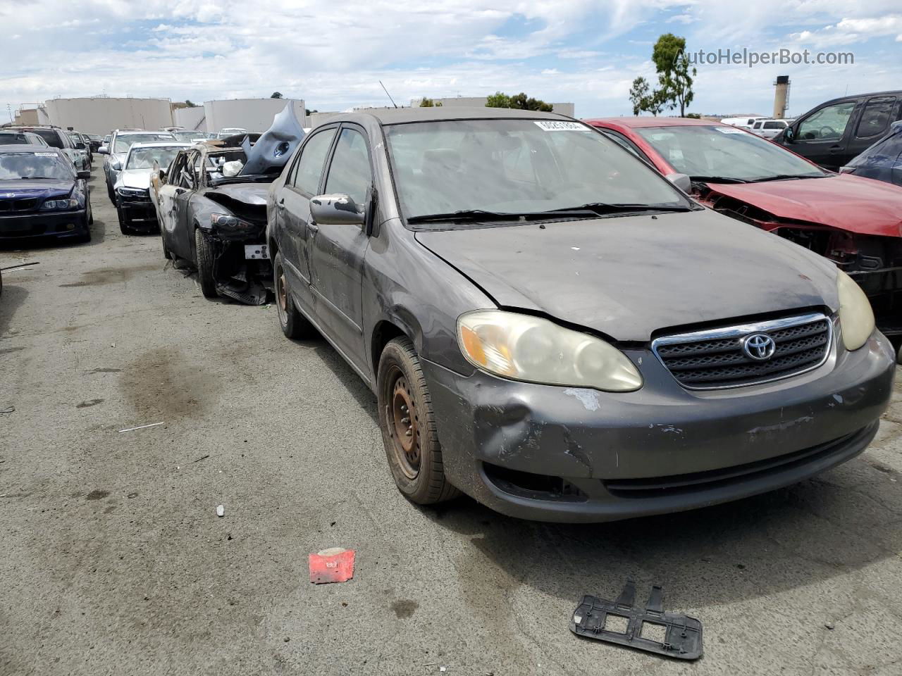 2005 Toyota Corolla Ce Charcoal vin: 1NXBR32E55Z481089