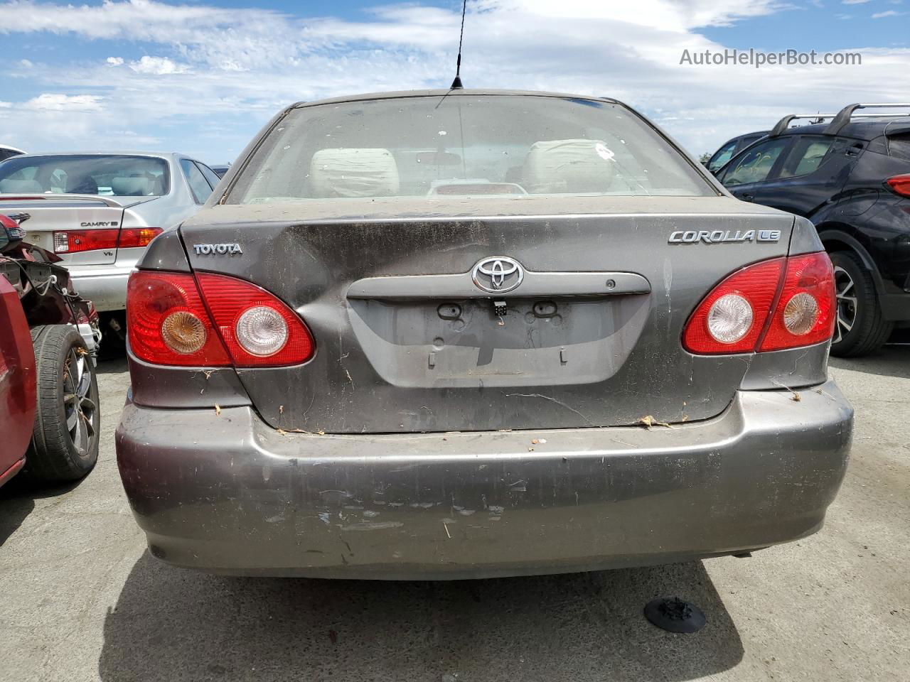 2005 Toyota Corolla Ce Charcoal vin: 1NXBR32E55Z481089