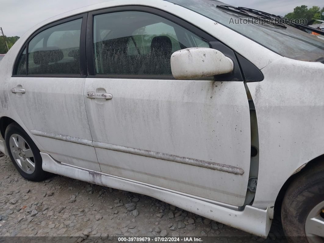 2005 Toyota Corolla S White vin: 1NXBR32E55Z496207