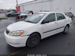 2005 Toyota Corolla Ce White vin: 1NXBR32E55Z534440