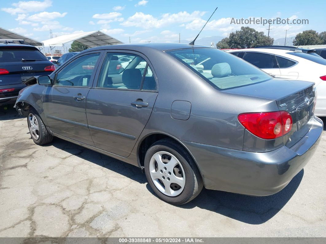 2005 Toyota Corolla Ce Gray vin: 1NXBR32E55Z544868