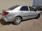 2005 Toyota Corolla Ce Silver vin: 1NXBR32E55Z557717