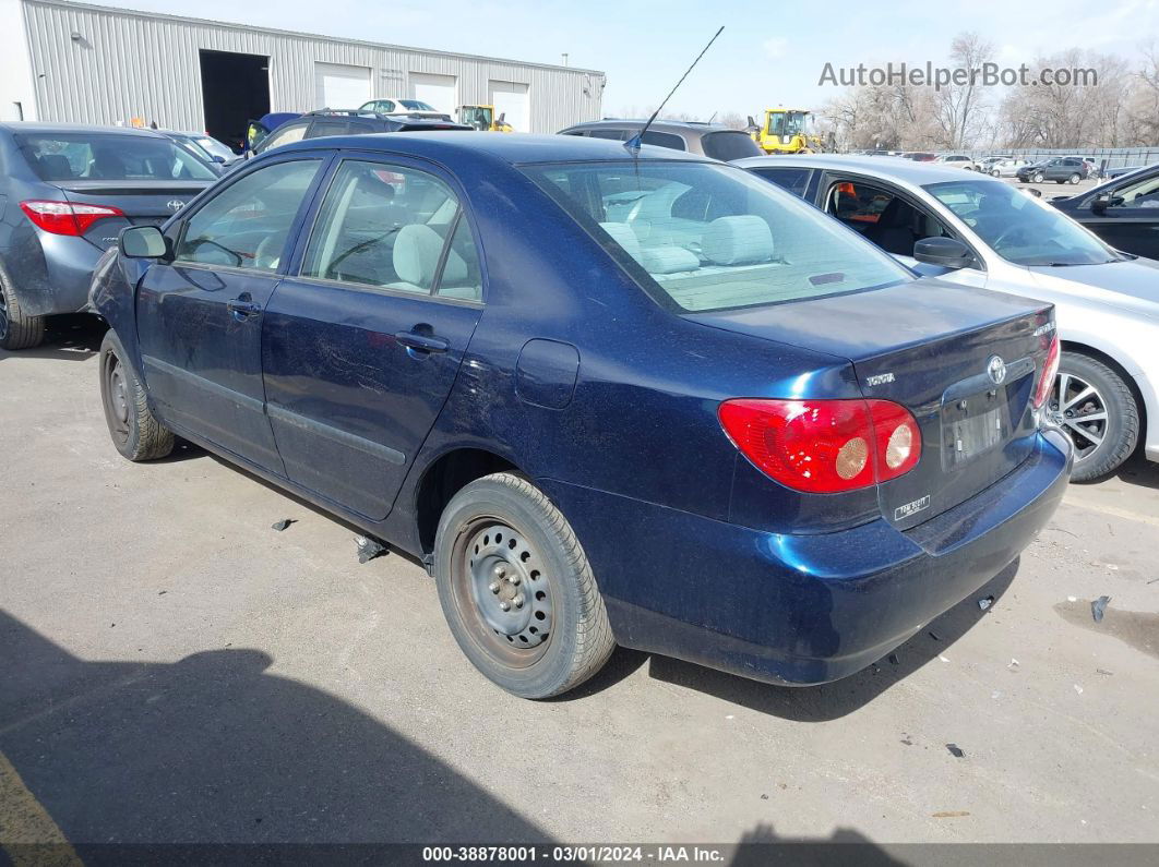 2005 Toyota Corolla Ce Blue vin: 1NXBR32E55Z565736