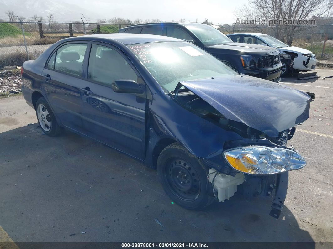 2005 Toyota Corolla Ce Blue vin: 1NXBR32E55Z565736