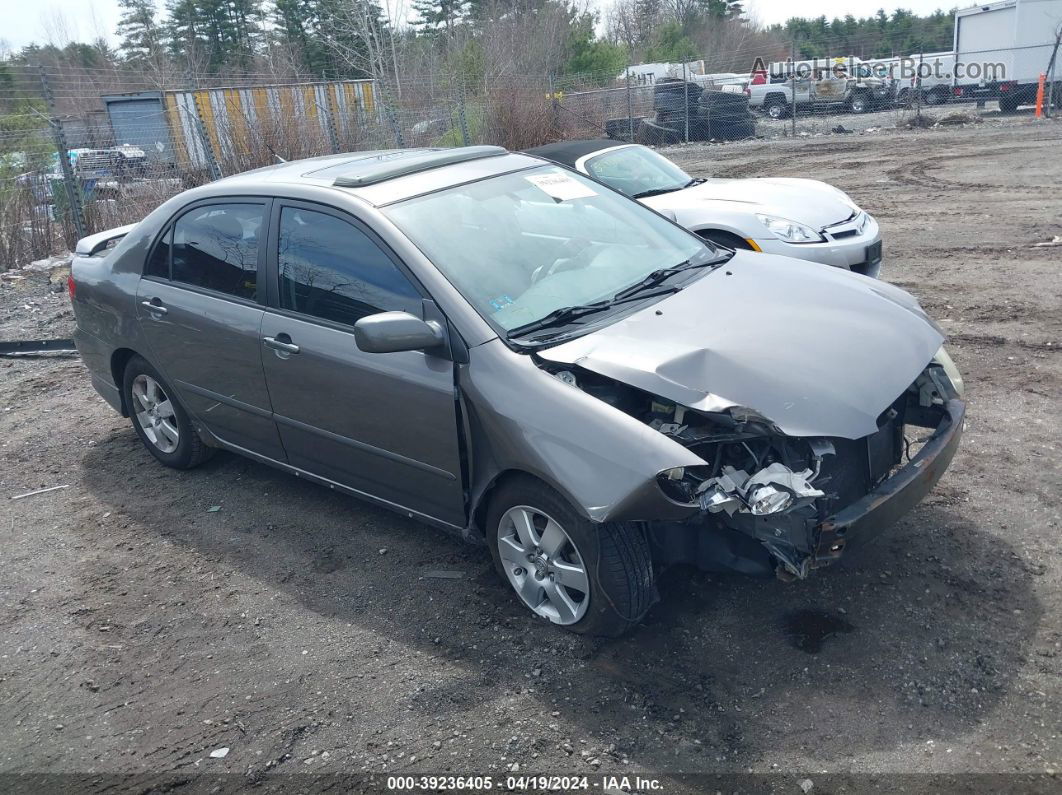 2008 Toyota Corolla S Gray vin: 1NXBR32E58Z029437