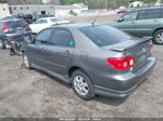 2008 Toyota Corolla S Gray vin: 1NXBR32E58Z029437