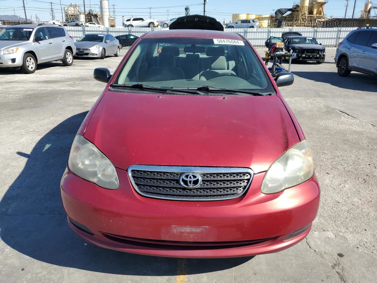 2008 Toyota Corolla Ce Red vin: 1NXBR32E58Z040440