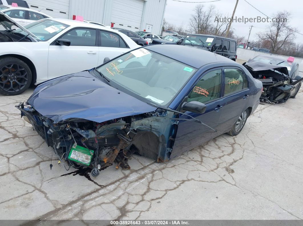 2008 Toyota Corolla Ce Blue vin: 1NXBR32E58Z041684