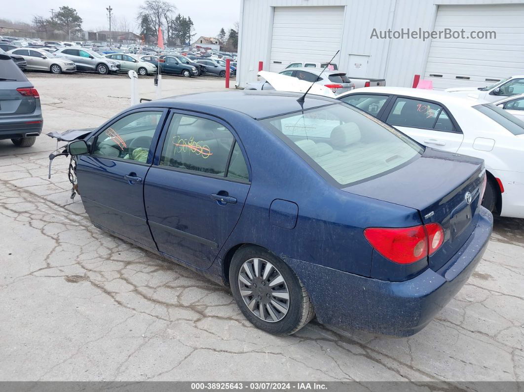 2008 Toyota Corolla Ce Blue vin: 1NXBR32E58Z041684