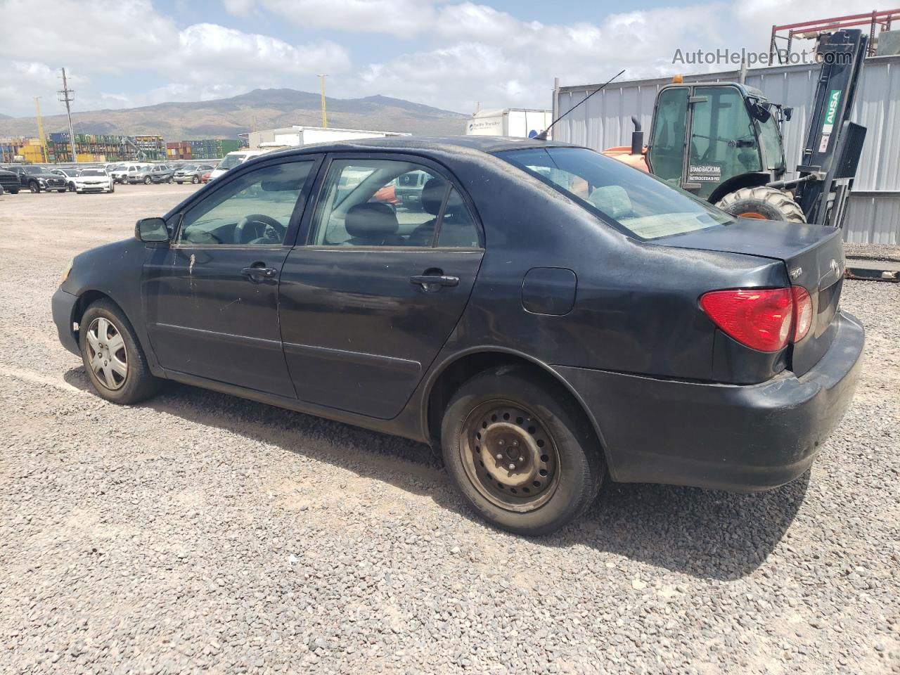 2008 Toyota Corolla Ce Black vin: 1NXBR32E58Z044584