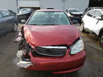 2008 Toyota Corolla Ce Red vin: 1NXBR32E58Z963758