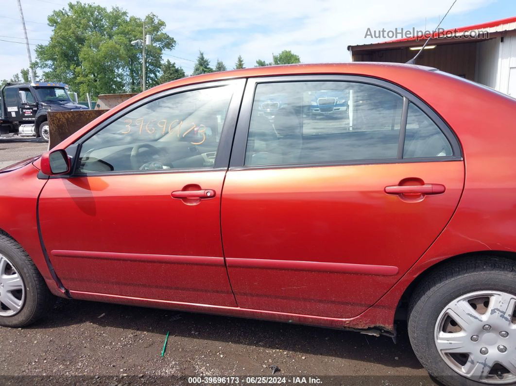 2008 Toyota Corolla Le Maroon vin: 1NXBR32E58Z968166