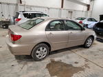 2008 Toyota Corolla Ce Tan vin: 1NXBR32E58Z976395