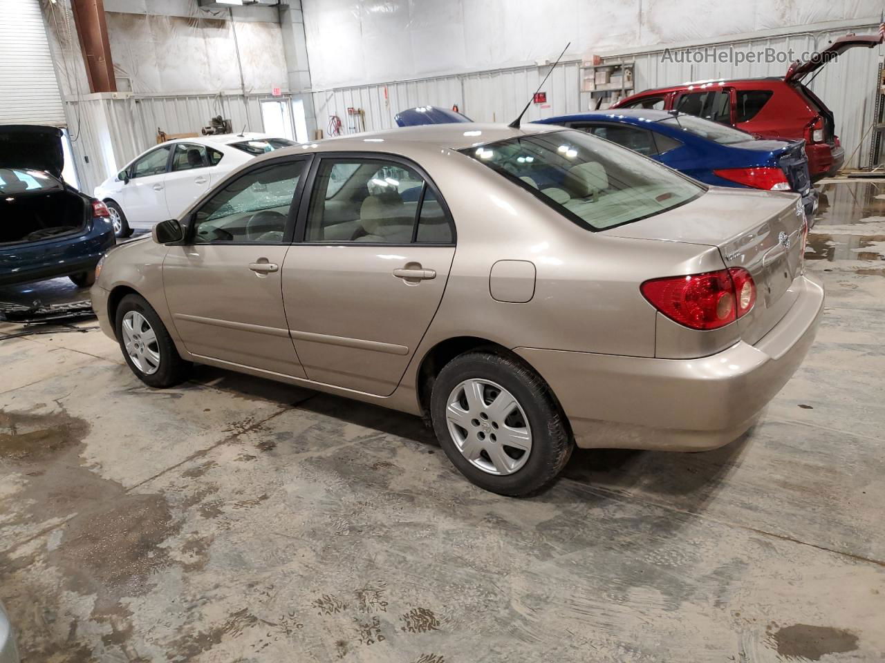 2008 Toyota Corolla Ce Tan vin: 1NXBR32E58Z976395