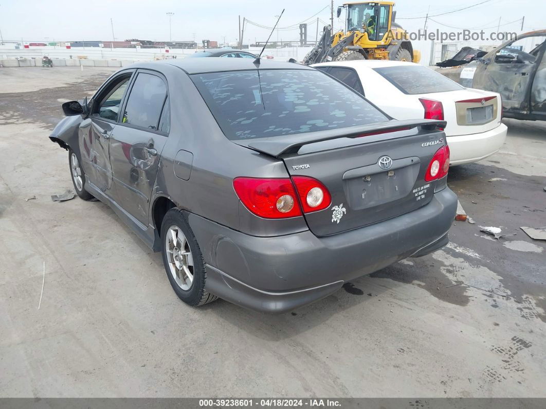 2008 Toyota Corolla S Gray vin: 1NXBR32E58Z989857