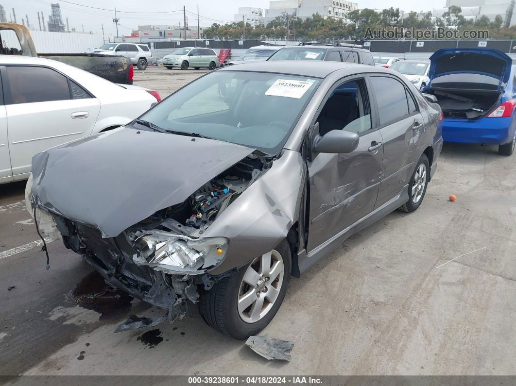 2008 Toyota Corolla S Gray vin: 1NXBR32E58Z989857