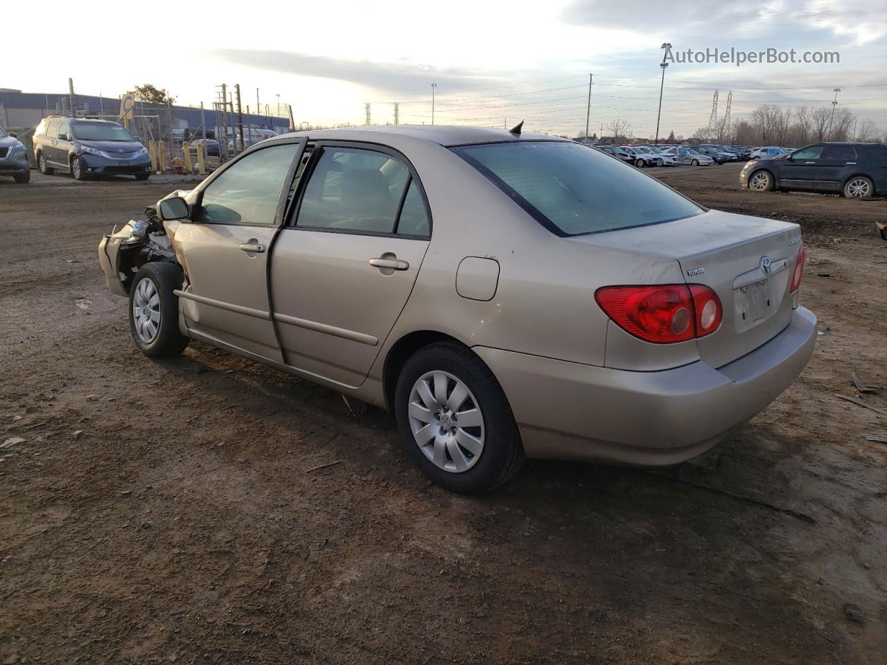 2008 Toyota Corolla Ce Золотой vin: 1NXBR32E58Z999644