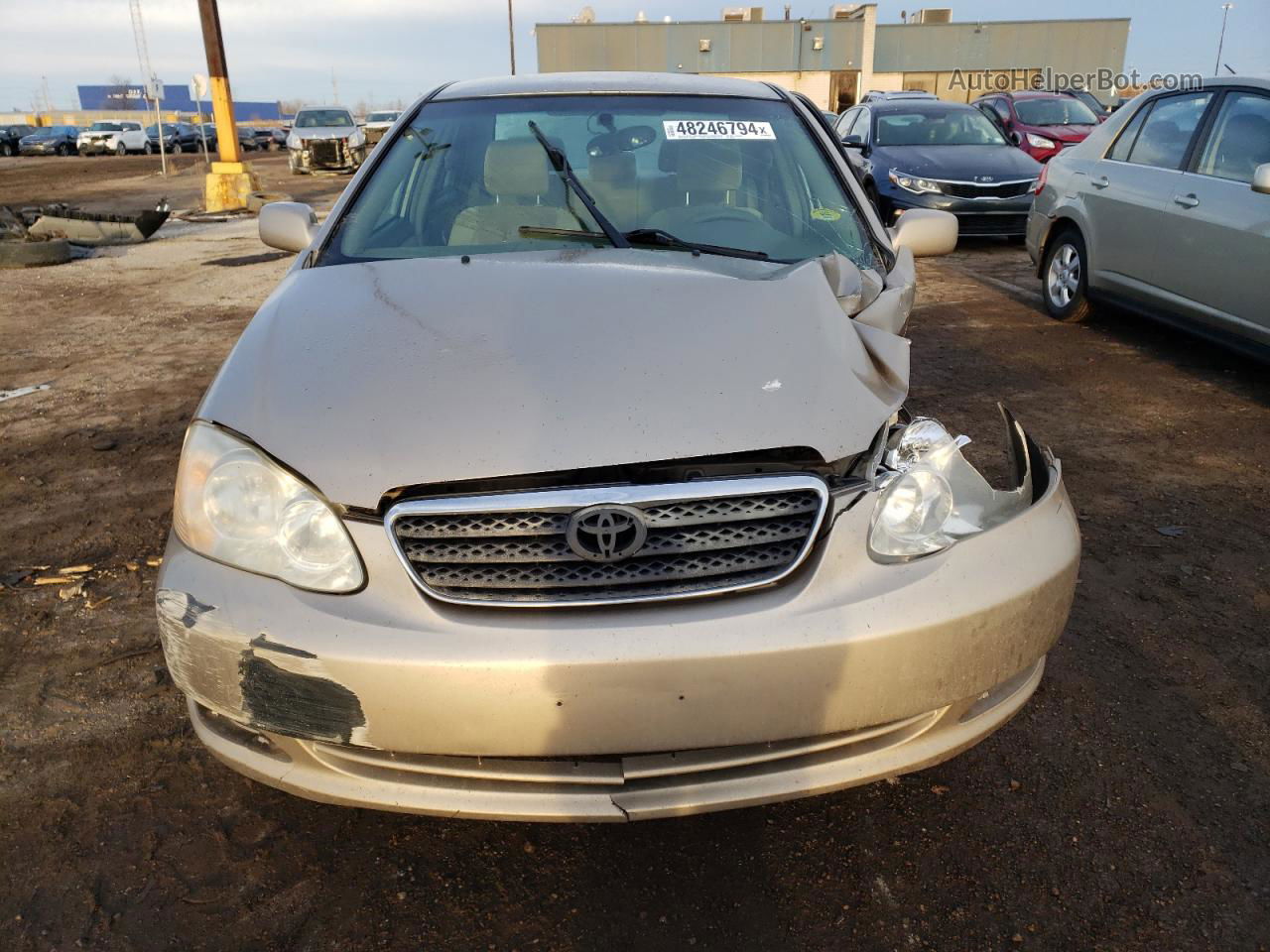 2008 Toyota Corolla Ce Gold vin: 1NXBR32E58Z999644