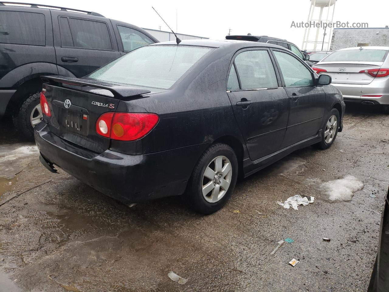 2003 Toyota Corolla Ce Черный vin: 1NXBR32E63Z015474