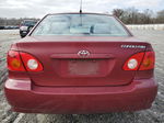 2003 Toyota Corolla Ce Red vin: 1NXBR32E63Z023087