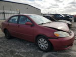 2003 Toyota Corolla Ce Red vin: 1NXBR32E63Z023087